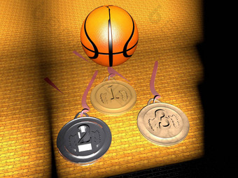 篮球奖牌