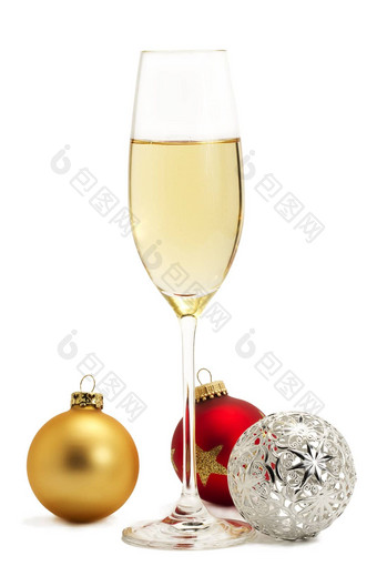玻璃<strong>香槟金</strong>红色的<strong>金</strong>属圣诞节球