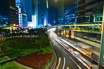 九龙香港在香港香港港激光显示天际线