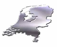 荷兰银地图