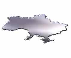 乌克兰银地图