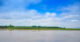 伊洛瓦底江河实皆地区缅甸