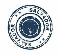 城市萨尔瓦多邮票