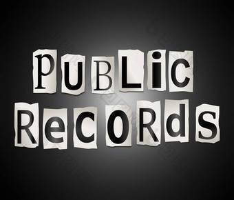公共记录概念