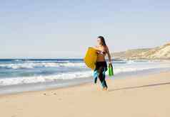 女bodyboarder