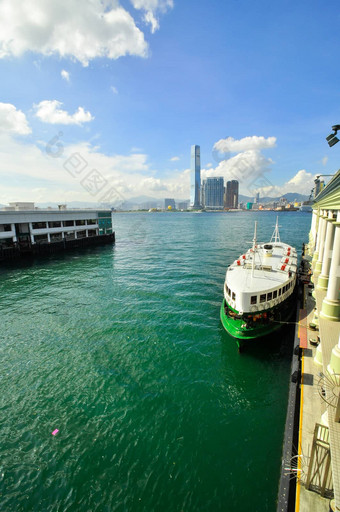 在香港香港岛渡船