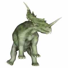 恐龙styracosaurus