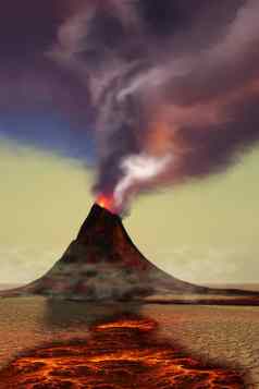 山火山