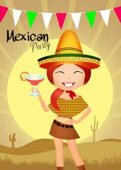 墨西哥聚会，派对