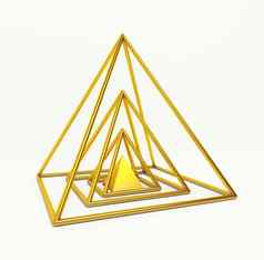 黄金金融金字塔