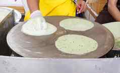 表面粉锅包装棉花糖果泰国甜点面包