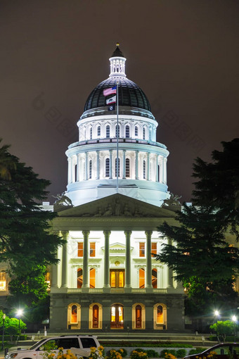 加州状态国会大厦建筑萨克拉门托