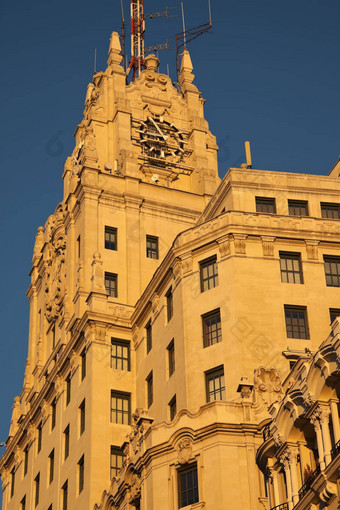 摩天大楼马德里西班牙