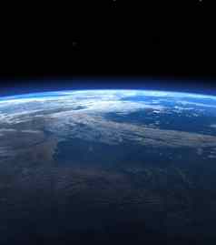 地球地球地平线空间渲染