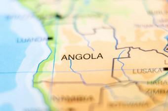 安哥拉国家地图