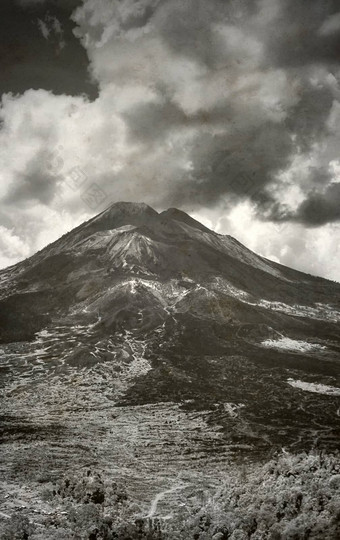 印尼<strong>火山</strong>景观