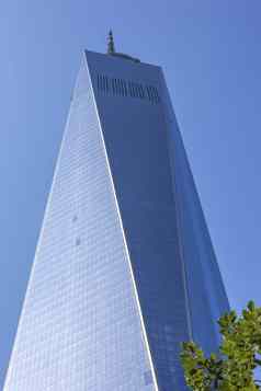 世界贸易中心玻璃摩天大楼纽约