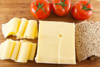奶酪<strong>西红</strong>柿面包