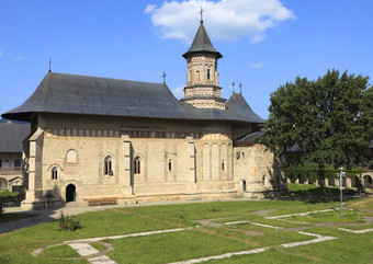 Neamt修道院摩尔达维亚罗马尼亚
