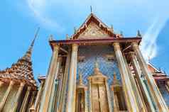 曼谷国王宫古老的寺庙泰国