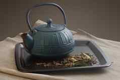 茶壶茶叶子