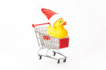 球童购物圣诞节鸭
