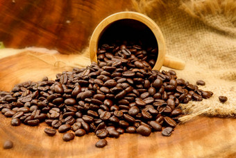 烤<strong>咖啡</strong>豆子木Arabica<strong>咖啡</strong>