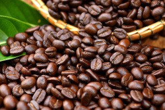 烤咖啡豆子Arabica咖啡
