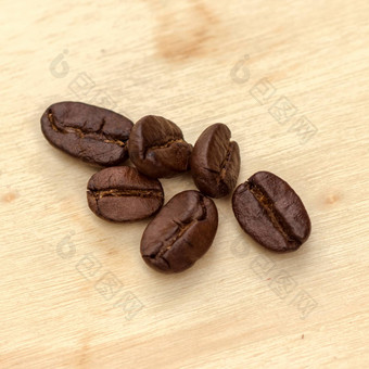 咖啡豆子木