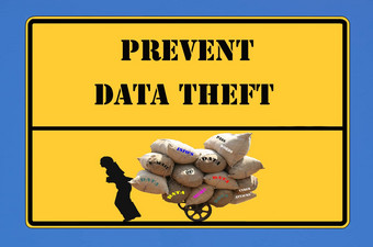 标志防止数据盗窃