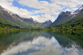 挪威湖