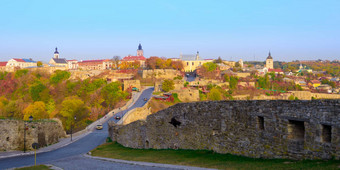 古老的城市<strong>卡</strong>米亚涅茨-波多利斯基