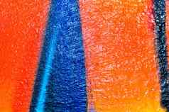 艺术蓝色的橙色油漆额外的锋利的深颜色模式后台支持