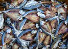 干鱼海鲜产品越南食物