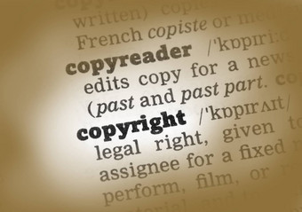 版权字典定义