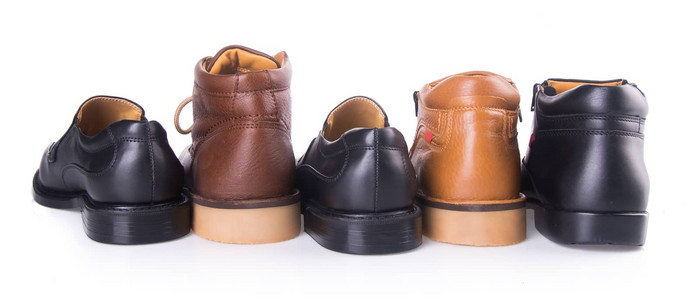 鞋男人的时尚鞋背景