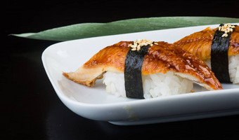 日本厨房<strong>寿司鳗鱼</strong>背景