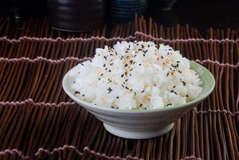 日本厨房大米背景
