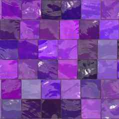 紫色的浴室瓷砖