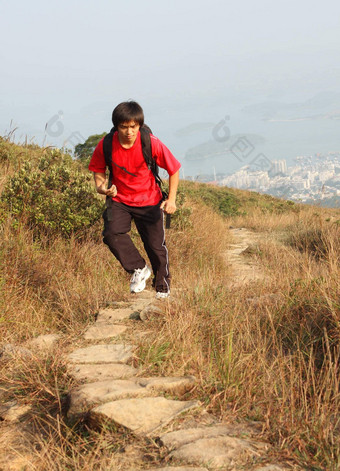 体育运动徒步旅行山走徒步旅行