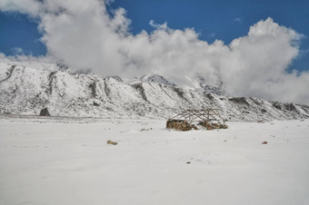 喜马拉雅山脉干城章嘉峰