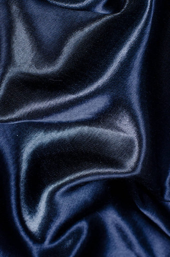 蓝色的丝绸缎背景