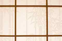 木窗口日本纸