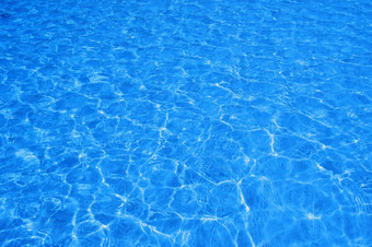蓝色的水背景