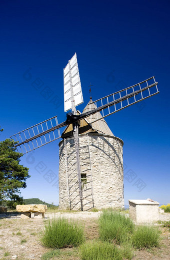 风车蒙呋喃普罗旺斯法国