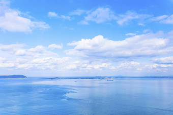 博多湾海景日本