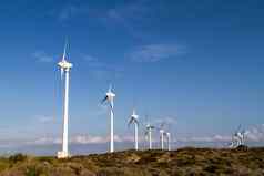 风涡轮机可再生能源