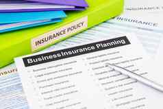 业务保险规划检查表风险管理