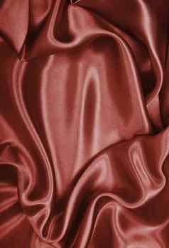 光滑的优雅的棕色（的）巧克力丝绸背景
