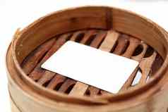 白色卡中国人竹子轮船